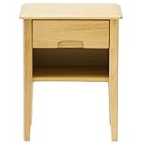 エリス アルダー無垢材 40サイドテーブル ERIS SIDE TABLE 40 (NA)