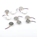 Newone 10個セット 1027マイクロモーター　ボタン 振動モーター 　電動機 DC 3V　10mm x 2.8mm　携帯電話用　