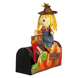 18 " Pumpkin and Scarecrow磁気メールボックスカバー