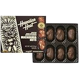 【ハワイお土産】ハワイアンホスト４ozマカダミアナッツチョコレート8粒 8個 (x 1)