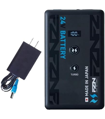 Amazon.co.jp: [サンエス] 空調風神服 新型 24V バッテリー セット 
