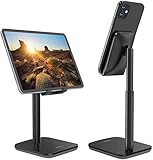 Nulaxy スマホ スタンド ホルダー iphone/ipad/タブレット スタンド 角度調整可能 携帯電話スタンド 卓上 シリコン滑り止