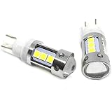 12V 24V 兼用 T10 LED レモンイエロー 黄色 3000k ポジション スモール プロジェクター 爆光 明るい トラック バイク 450Lm イエロー