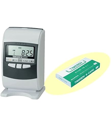 Amazon.co.jp: NIPPO ニッポー タイムレコーダー タイムボーイ8プラス  
