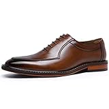 [フォクスセンス] ビジネスシューズ 高級紳士靴 本革 メンズ 革靴 ロングノーズ サドルシューズ 軽量・撥水 ブラウン 28.0cm P6
