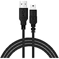 PS3 コントローラー PS3充電コード USB2.0 Aオス-miniBオス コントローラー ケーブル microUSB充電/データケーブル 急速充電 コード 1.8m