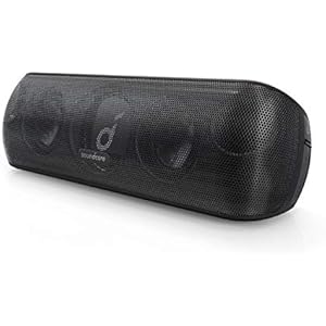 Anker Soundcore Motion+ Bluetooth スピーカー 防水 重低音 apt-X 30W出力 12時間連続再生 IPX7 パッシブラジエーター iPhone & Android 対応 ブラック