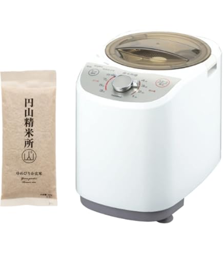 Amazon | TWINBIRD ツインバード 精米御膳 コンパクト精米器 ホワイト  