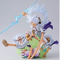 Amazon.co.jp: ONE PIECE ワンピース ルフィ ギア5 フィギュア TOEI 