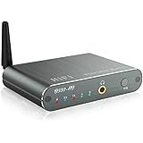 eppfun AK3046G PLUSトランスミッター Bluetooth 5.2 テレビ用 受信機 送信機 aptX/aptX LL/aptX HD 対応 3.5mm AUX 2台同時接続 ブルートゥース トランスミッター レシーバー 通信距離 3