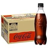 コカ・コーラゼロ ラベルレス PET 500ml 24本 ゼロカロリー ゼロシュガー