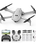 Holy Stone ドローン 100g未満 申請不要 小型 1080Pカメラ 子供向け バッテリー3個 33分飛行時間 折り畳み 室内 高