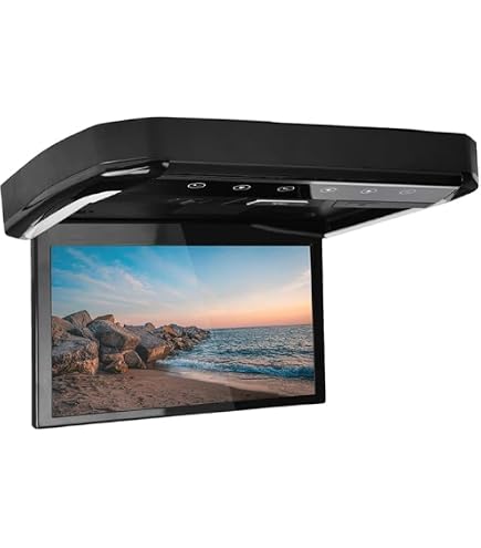 Amazon | RIDE フリップダウンモニター フルHD ＋ 取付キット 化粧 