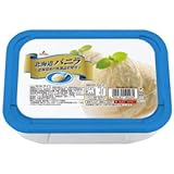 #100280-2P フタバ 北海道 バニラアイス 2000ml×2個