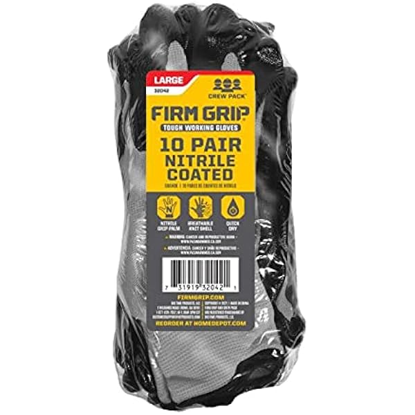 firm grip tough working gloves