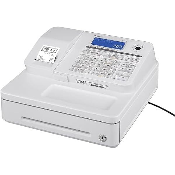 Amazon | カシオ 電子レジスター 18CR ブラック [電子レジスター 
