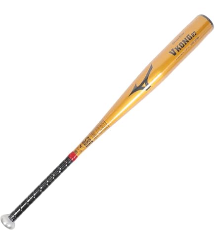 Amazon | MIZUNO 軟式用金属製 Vコング02 84cm(VKONG02) ゴールド 84 