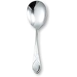 DANSK ダンスク サービススプーン LEAF リーフ 全長19cm ステンレス 597910