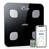 Roffie 体組成計 体重計 体脂肪計 Bluetooth対応 スマホ連動 スマートスケール 自動認識機能付き 体重/体脂肪率/体水分率/