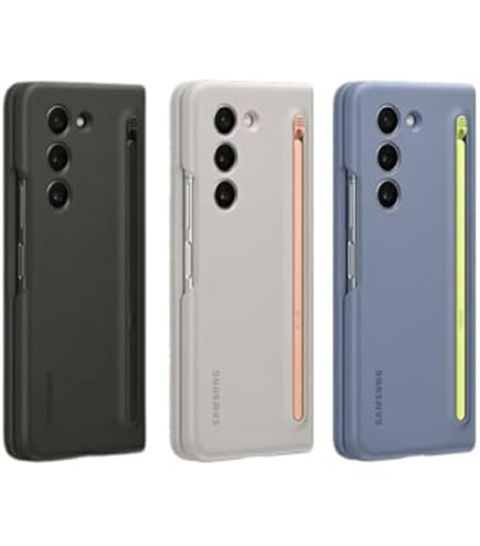 Amazon | Galaxy Z Fold5 ケース 純正 Sペン搭載 スリム Sペン ケース 
