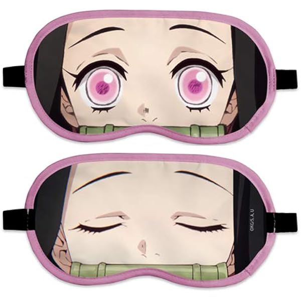 amazon 鬼滅の刃 竈門襧豆子 アイマスク アニメ 萌えグッズ 通販