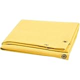 Steiner 364-6X6 Golden Glass Light 24 oz Gold Acrylic Coated Fiberglass Welding Blanket, 6' x 6' [並行