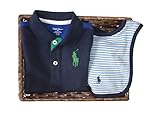 ラルフローレンの子供服　POLO　RALPHLAUREN　ベビー　出産お祝いセット（半袖）　男の子　７５ｃｍ（６ヶ月~９ヶ月） [並行輸入品]