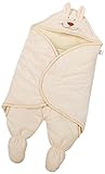 FEOYA ベビー 赤ちゃん おくるみ 寝袋 男の子 女の子 新生児　足付き　0-1歳　秋冬　ふわふわ 肌触りいい 暖かい 寝具 スリーパー 幼児用　バスローブ お出かけ 防寒 3色入れ（イエロー　9
