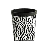 アニマル柄ダストボックス ホワイト