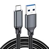 USB-C & USB-A 3.1(Gen2) ケーブル (0.2m, ブラック) Popolier【10Gbpsデータ転送/3A 60W高速充電】USB3.1 Gen2 ケーブル USB-A to USB-C ケーブル 高耐久PVC素材 スマートフォン、タブレット、ノートパソコンのタイプｃ機種に対応