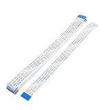 uxcell 柔軟フラットケーブル　データケーブル　20本入 14ピン　ホワイト　Bタイプ