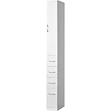 ワイエムワールド 隙間収納 キッチン収納 食器棚 幅20cm WH HN-0407-03