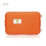 屋外EDC防水ショックプルーフボックスシールボックスストレージボックスフィールドサバイバル機器オレンジ