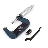 uxcell マイクロメータ　メトリック　機械論者　ジュエリーツール　外25?50mm 0.01mmゲージ