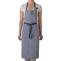 Amazon.co.jp: リネンフルエプロン マノン＜フィルブルー＞A315