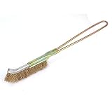 uxcell 真鍮のワイヤーブラシ　23cm長い　ゴールドトーントーン　ハンドヘルド　ダストクリーナー