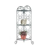 Gifts & Decor Metal Corner Plant Stand Display Shelf Unit by Gifts & Decor