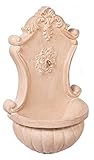 BirdRock Garden Stonecast Wall Water Fountain | Aged Limestone | Includes Water Pump [並行輸入品]