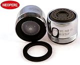 Neoperl蛇口エアレーター水保存マルチLaminarスプレーストリーム1.0 GPM