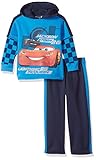 Disney Cars カーズ 男の子 裏起毛 パーカー ロングパンツ セット (2T/90cm)