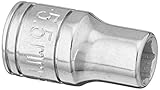SK Hand Tool 40703 6 Point 5.5mm Standard Drive Socket, 1/4-Inch, Chrome [並行輸入品]