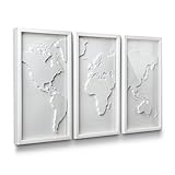 Umbra Mapster Wall Decor, Set of 3 [並行輸入品]