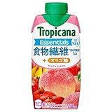 キリン トロピカーナ エッセンシャルズ 食物繊維 330ml紙パック×12本入