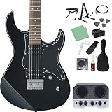 YAMAHA PACIFICA120H BL エレキギター初心者14点セット 【Bluetooth搭載ミニアンプ付き】 ブラック 黒 ヤマハ