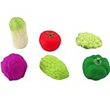 おもちゃ野菜、smtsmt 6個赤ちゃんかわいいソフトおもちゃ
