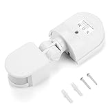 AC 110〜240V赤外線センサースイッチ　人感センサースイッチ　調節可能　LEDライト、コンパクト蛍光灯、白熱電球などに制御　セキュリティ　自動的　探知器　壁スイッチLED　防水仕様(白い)
