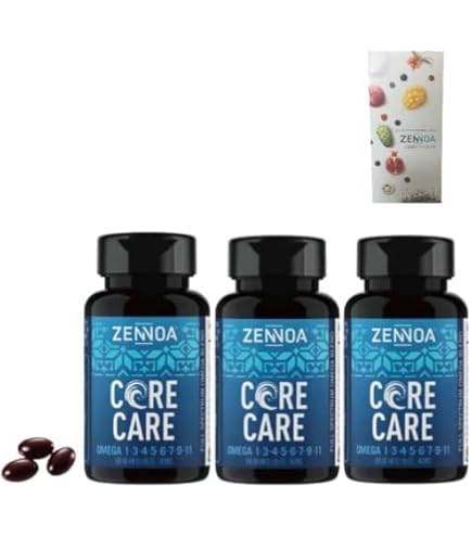 Amazon | ゼンノア ZENNOA コアケア CORE CARE 90粒 オメガ脂肪酸 中鎖