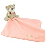 Yuelian(TM) 布のおもちゃ どうぶつおあそびタオル クマ型 タオル おもちゃ 出産祝い 育児 (1 ピンク)