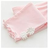 candykids 子供 服 キッズ 七分丈レギンス ガール 女の子 カラバリ 豊富 レギパン スパッツ タイツ スキニー オールシーズン ガールズ スパッツ (120cm, ピンク)