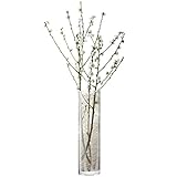 G803-45-966 LINEN VASE TAUPE H45cm TLA2191